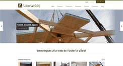 Desktop Screenshot of fusteriavilobi.com